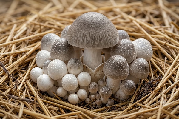 Fresh Grey Oyster Mushrooms (Dhingri)