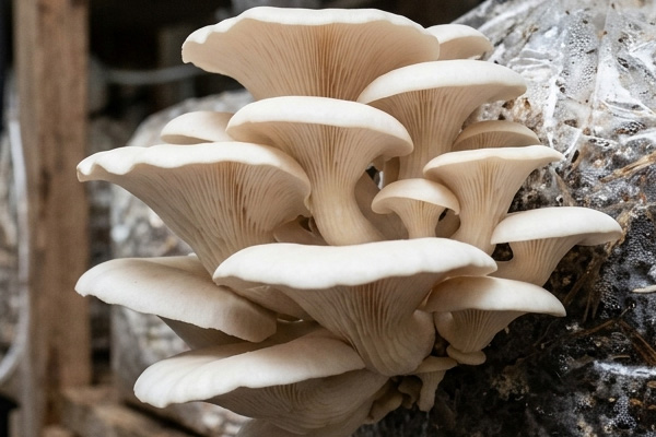 Pleurotus Florida (White Oyster Mushroom)